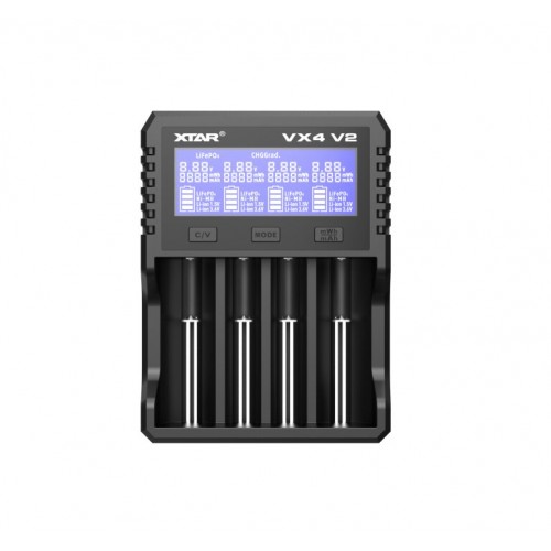 XTAR Vx4 Battery Charger for Li-ion 1.5V / 3.6 / 3.7V / Ni-MH 1.2V batteries