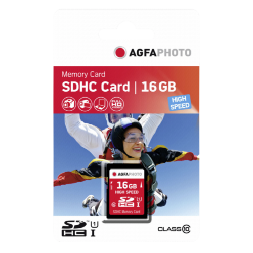 AgfaPhoto SDHC 16GB High Speed C10 UHS-1