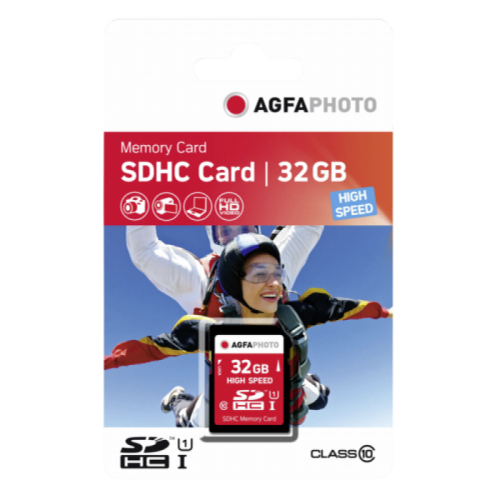 AgfaPhoto SDHC 32GB High Speed C10 UHS-1