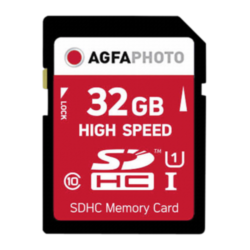 AgfaPhoto SDHC 32GB High Speed C10 UHS-1