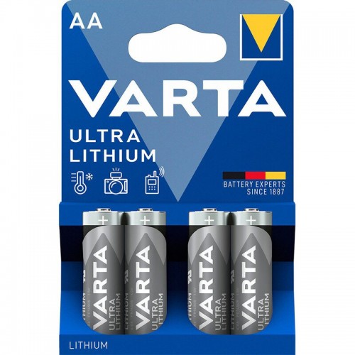 Varta Ultra Lithium AA R6 battery 4τμχ