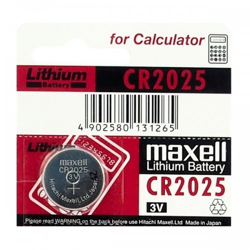 Maxell Μπαταρία Λιθίου CR2025 3V 5τεμ.
