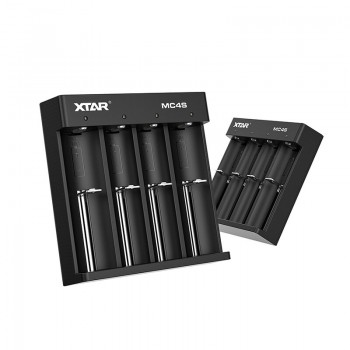 XTAR MC4S Φορτιστής 4 Μπαταριών Li-ion Μεγέθους 18650