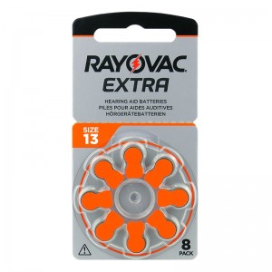 RAYOVAC Batterie Zinc Air 13 1.45V Extra Advanced PR48 8 pcs