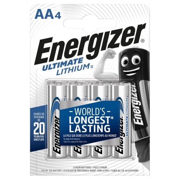 Energizer Ultimate Μπαταρίες Λιθίου AA 1.5V 4τμχ