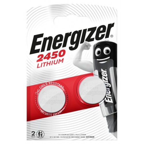 Energizer Μπαταρίες Λιθίου CR2450 3V 2τμχ