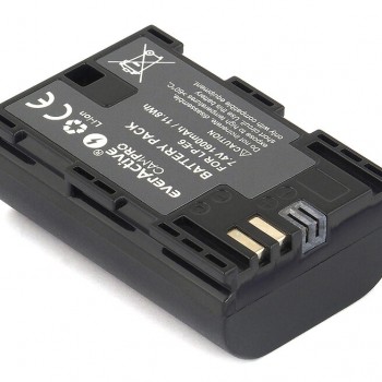 everActive camPRO Μπαταρία LP-E6 για Canon 1600mAh Μπαταρίες Φωτ.Μηχανών για Canon