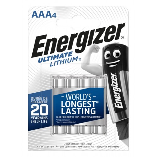 Energizer Ultimate Μπαταρίες Λιθίου AAA 1.5V 4τμχ