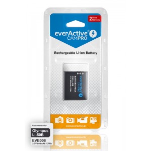 everActive camPRO Μπαταρία LI-50B για Olympus 800 mAh