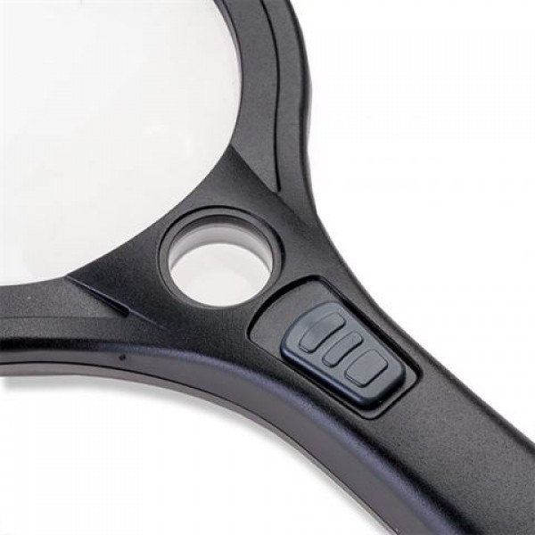 Carson Handheld Magnifier Aspherical 2x110mm AS-95 with LED Carson Handheld Magnifier Aspherical 2x110mm AS-95 with LED