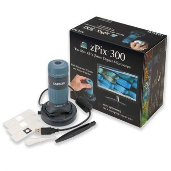 Carson zPix 300 Digital USB Microscope 86-457x with Recorder