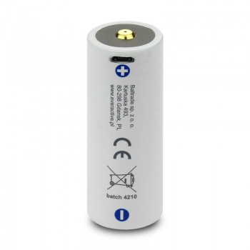 everActive 26650 3.7V Li-ion 5200mAh micro USB battery with BOX protection everActive 26650 3.7V Li-ion 5200mAh micro USB battery with BOX protection