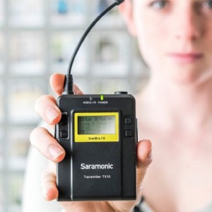 Saramonic Lavalier Microphone Transmitter UwMic10 TX10 UHF Wireless 189436