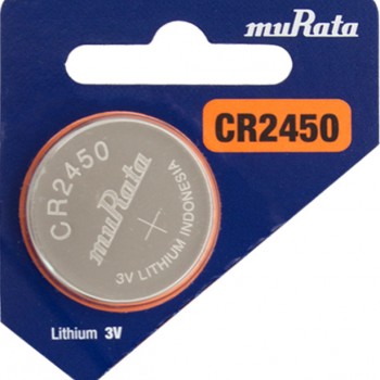 Murata Μπαταρία Λιθίου CR2450 3V 1τμχ Μπαταρίες Λιθίου ( Κουμπιά )