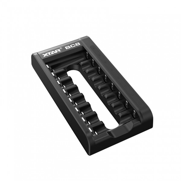 Xtar BC8 charger for AA/AAA NiMH/AA Li-ion 1.5V batteries