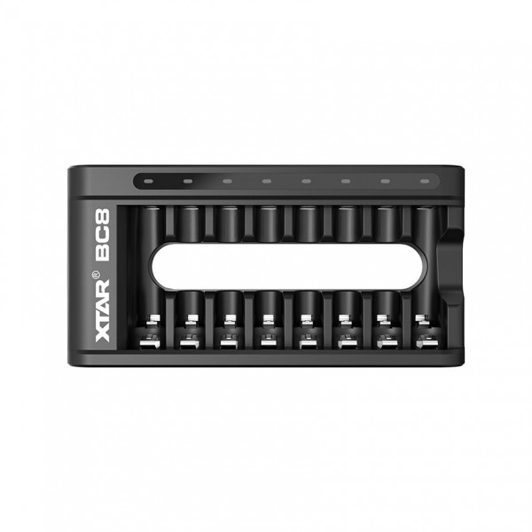 Xtar BC8 charger for AA/AAA NiMH/AA Li-ion 1.5V batteries
