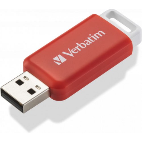 Verbatim DataBar 16GB USB 2.0 Stick Κόκκινο 