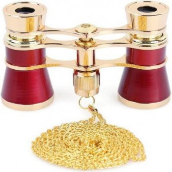 BRAUN Binoculars 3x25 Opera gold / burgundy Κυάλια Θεάτρου BRAUN Binoculars 3x25 Opera gold / burgundy Κυάλια Θεάτρου