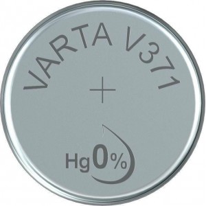 Varta V371 Μπαταρία Silver Oxide Ρολογιών SR69 1.55V 1τμχ