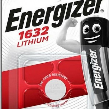 Energizer Μπαταρία Λιθίου CR1632 3V 1τμχ Μπαταρίες Λιθίου ( Κουμπιά ) Energizer Μπαταρία Λιθίου CR1632 3V 1τμχ Μπαταρίες Λιθίου ( Κουμπιά )