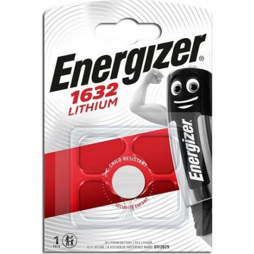 Energizer Μπαταρία Λιθίου CR1632 3V 1τμχ