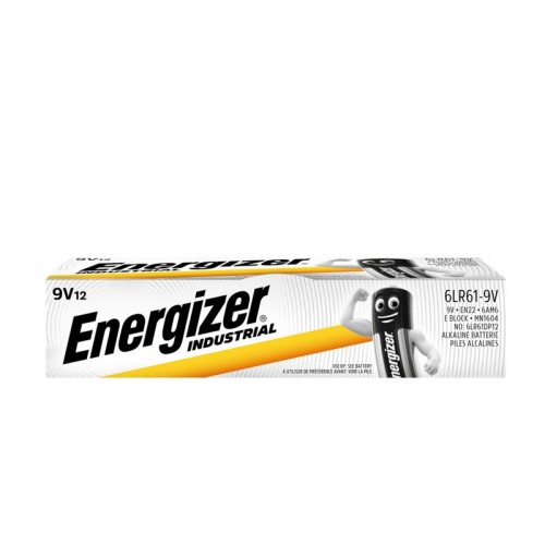 Energizer Mπαταρία Industrial 6LR61 9V (12τμχ)