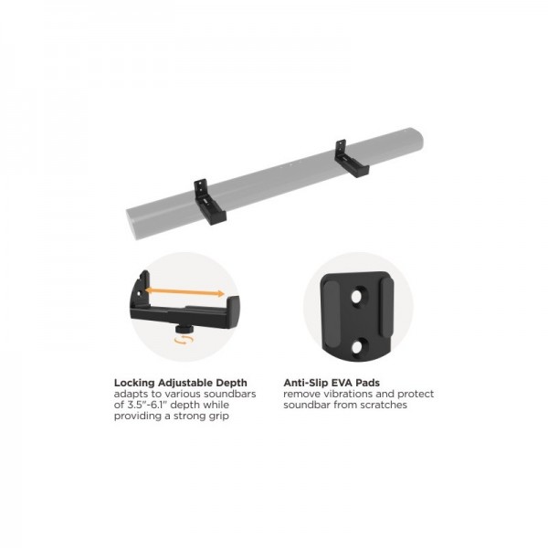 reflecta Soundbar Holder SBH154 Βάσεις Ηχείων reflecta Soundbar Holder SBH154 Βάσεις Ηχείων