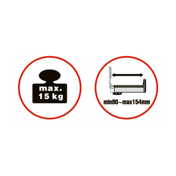 reflecta Soundbar Holder SBH154 Βάσεις Ηχείων reflecta Soundbar Holder SBH154 Βάσεις Ηχείων