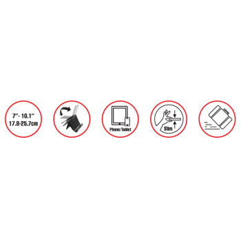 reflecta Tabula Travel T Universal Tablet & Smartphone Stand 23234 Βάσεις Tablet & Smartphone