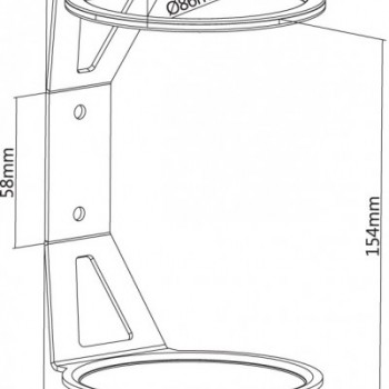 reflecta Wall mount for AMAZON Echo PLUS Speaker Βάσεις Ηχείων