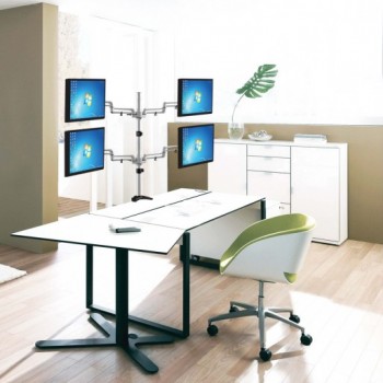 reflecta FLEXO Desk 23-1010 Q 23252 Βάσεις Monitor