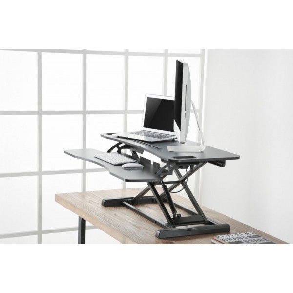 reflecta ERGO Sit-Stand Workstation DS950 black 23290 reflecta ERGO Sit-Stand Workstation DS950 black 23290