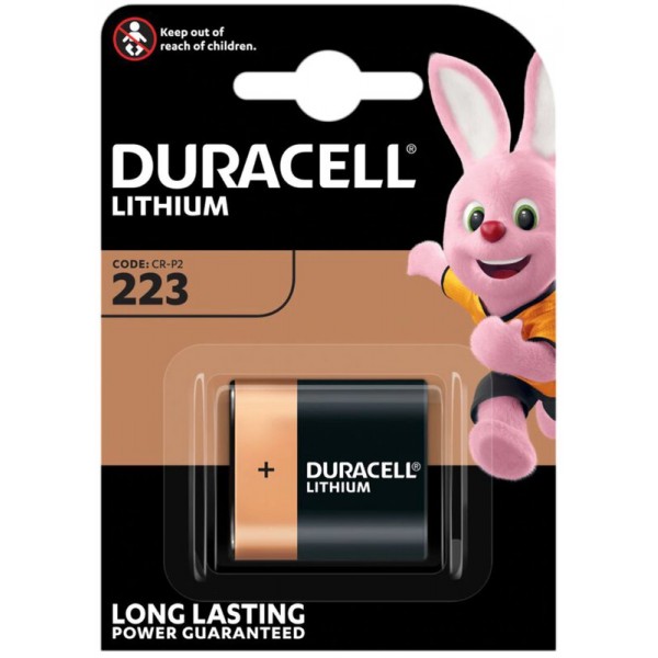 Duracell Lithium Battery CRP2 223