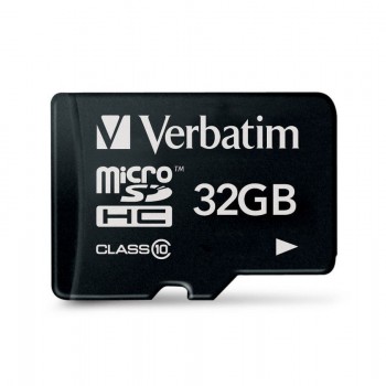Verbatim Premium microSDHC 32GB Class 10 U1 High Speed