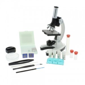 Byomic Beginners Microscope Set 100, 400 and 900x in Case 260509