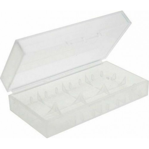 Πλαστική Θήκη Keeppower για 2 Μπαταρίες 18650 με η χωρίς Προστασία