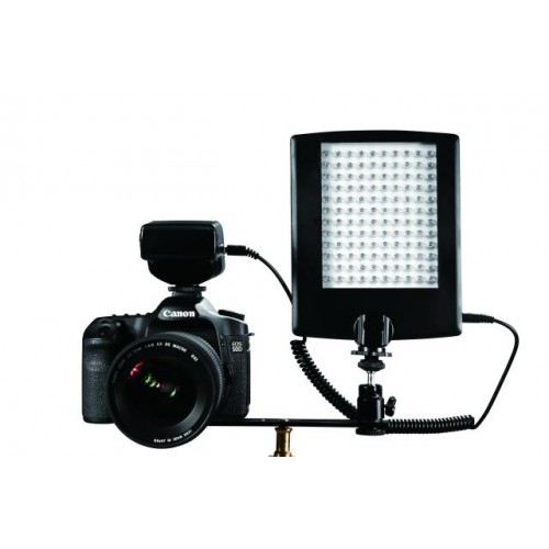 Falcon Eyes LED Lamp with Flash DV-120FV on Penlite