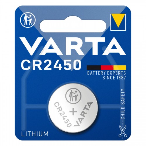 VARTA Μπαταρία Λιθίου CR2450 3V 1τμχ