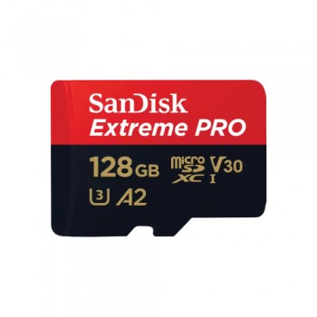 Sandisk Extreme Pro microSDXC 128GB Class 10 U3 V30 A2 UHS-I Sandisk Extreme Pro microSDXC 128GB Class 10 U3 V30 A2 UHS-I