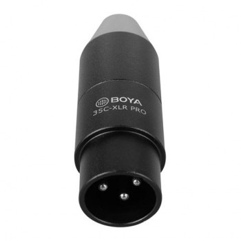 Boya 3.5mm TRS to XLR Connector 35C-XLR Pro Boya 3.5mm TRS to XLR Connector 35C-XLR Pro