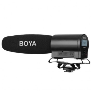 Boya Mini Condenser Microphone BY-DMR7 with Recorder 350244 Boya Mini Condenser Microphone BY-DMR7 with Recorder 350244