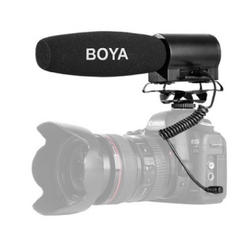 Boya Mini Condenser Microphone BY-DMR7 with Recorder 350244 Boya Mini Condenser Microphone BY-DMR7 with Recorder 350244
