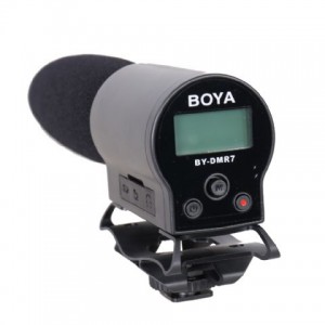 Boya Mini Condenser Microphone BY-DMR7 with Recorder 350244
