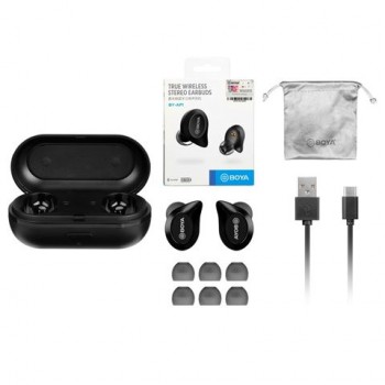 Boya Bluetooth Wireless Stereo Earphones BY-AP1 Black Αξεσουάρ Κινητής & Ακουστικά