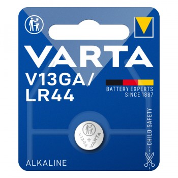 Varta Μπαταρία LR44 Alkaline 1.5V (1τμχ) Μπαταρίες Αλκαλικές