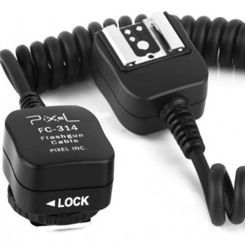 Pixel TTL Cord FC-314/M 3,6m for Panasonic/Olympus TTL-cables