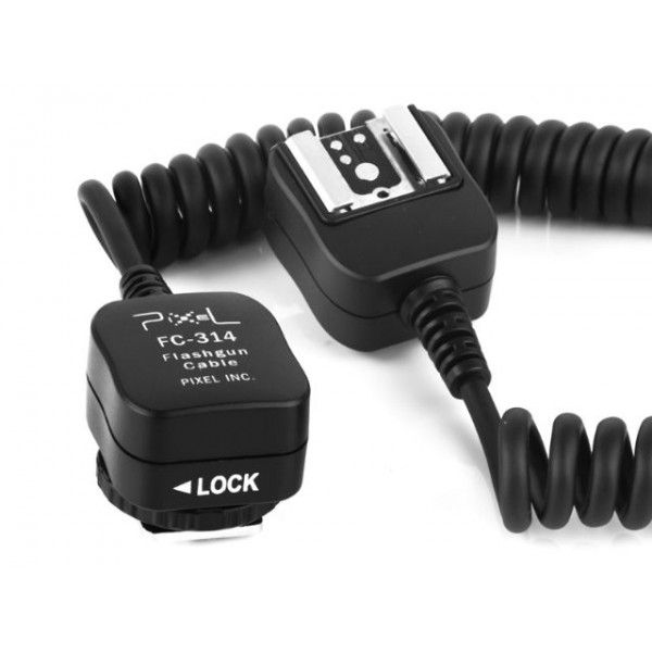 Pixel TTL Cord FC-314/M 3,6m for Panasonic/Olympus TTL-cables