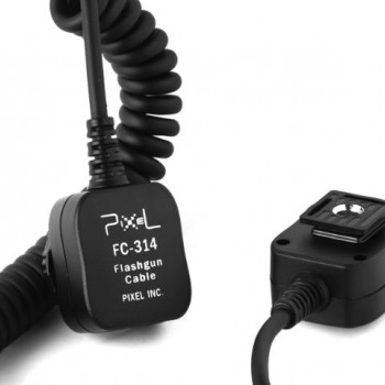 Pixel TTL Cord FC-314/M 3,6m for Panasonic/Olympus TTL-cables