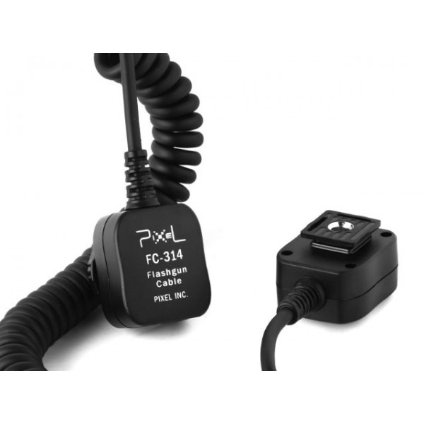 Pixel TTL Cord FC-314/M 3,6m for Panasonic/Olympus TTL-cables