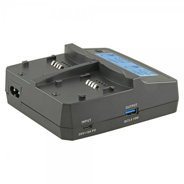 Jupio Duo Charger V2 (60W/4.2-17.6V) Φορτιστές Li-ion